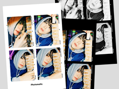 재현 포토매틱(두컷, 네컷) 도안