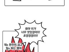 2D 여돌에 미친 사람이 세븐틴에 치인 만화