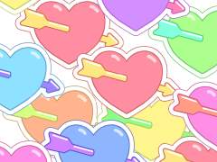 큐피트 하트 브러쉬~ (클튜)