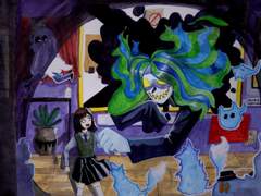 [고2 강민서] 폐관된 미술관 복도