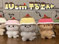 [10cm 뜨개 인형옷] 푸딩 모자 만들기