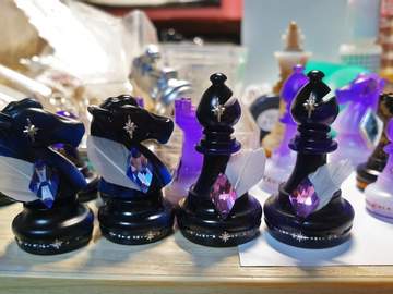 컨셉 체스말 제작