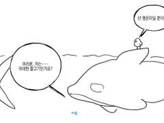 대형 해양생물들의 습격