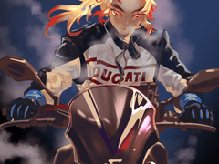 렌코쿠와 바이크