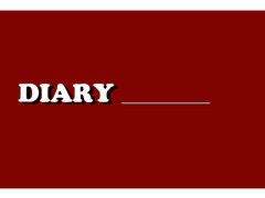 백망되 테마 디지털 다이어리 속지+스티커 세트