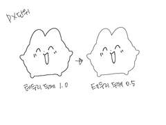 테두리 두께 0.5로 만들기!