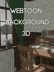 3D Scene for webtoon background