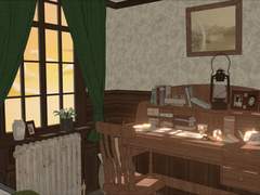 (3D)19th century small room