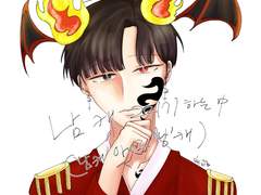 남 캐 그린 그림(2021)