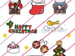 굿노트 크리스마스 스티커 (미연)