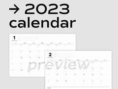 2023년 캘린더 pdf + 🎁