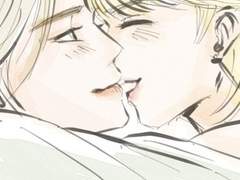 파트너한테 뽀뽀하기