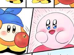 리퀘)사과를 보고 커비가 생각 난 반다나