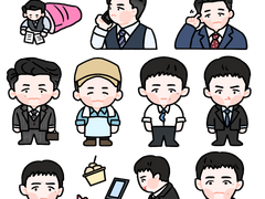 승효&정우 스티커