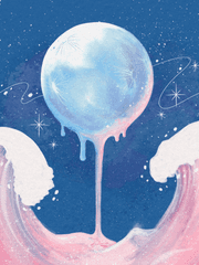 동그랗고 반짝이는 조각들