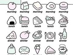 굿노트 만년형 다이어리 속지, 스티커 세트 - 파스텔