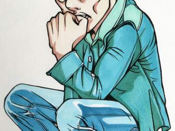 마카채색입니다