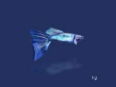 첫 커미션 신청 부탁받은 그림 완성