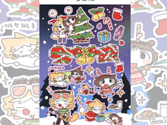 < 비나와 르노 > 크리스마스 굿노트 스티커