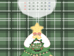 [배경화면] 모카냥하우스 크리스마스 날짜 O/X