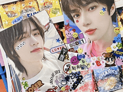 범규 투명포카 프레임