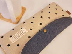 핸드메이드 수저 파우치