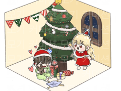 🎄모기 크리스마스 SD 커미션 공지글🎄