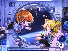 SF세계관에 떨어져버렸다?! 🛸