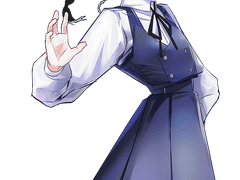 [우미자와 카루/여성/1학년/심해생물연구부/다른 부는 절대 거들떠보지 않겠습니다]