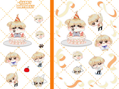 [데못죽] 문대 생일 기념 스티커 유료 도안 배포