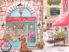 따스한 봄의 딸기 라떼