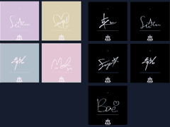 데못죽 테스타 포카 뒷면 도안 무료 배포 (+청려 추가)