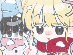 ☃️눈사람 셀카❄️