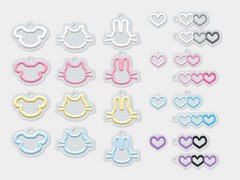 [무료 나눔] 입체 키링 도안