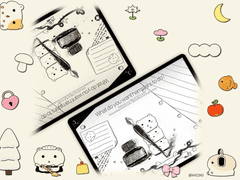 Hamsters’ Diary & Sticker ㅣ굿노트 다이어리