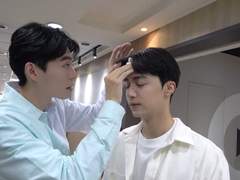 [사진 모음] 하오 땀 닦아주는 맥스