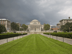 Columbia university in the city of new york