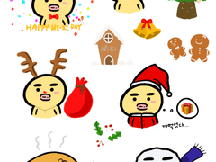 오리무라 굿노트 스티커 크리스마스 ver. 💕