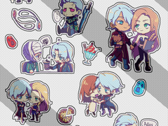 캐릭터 스티커 도안