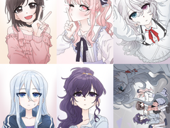 프세카 니고 셀카컨셉 포토카드 도안 배포