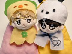 [베타버전2]10cm 인형 🐻후드망토 도안