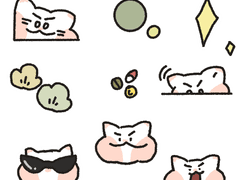 쩡- 고양이 캘린더(무료배포)