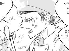 카페사장x빵집사장