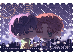 반짝반짝 우표 (겨울)