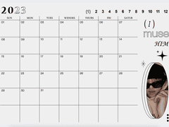 박재찬 2023다이어리/먼슬리 배포