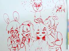 5초씩 그리기 [밤보눈]