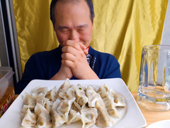 먹방 브베 - 만두 맛있게 냠냠냠~ 해태 고향만두 먹방