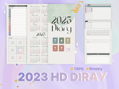 [다이어리 속지] 2023 Weekly+TRPG Diary