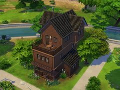 심즈4 건축 - Living in Nature