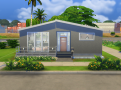 심즈 4 건축 - Orange Flat